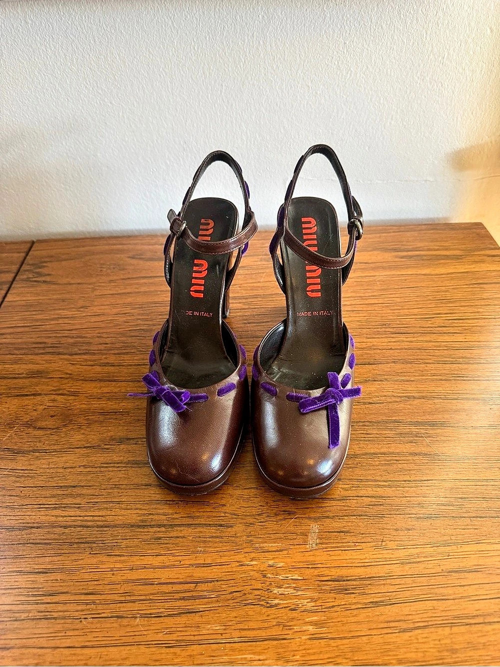 Miu Miu Women's Brown Heels